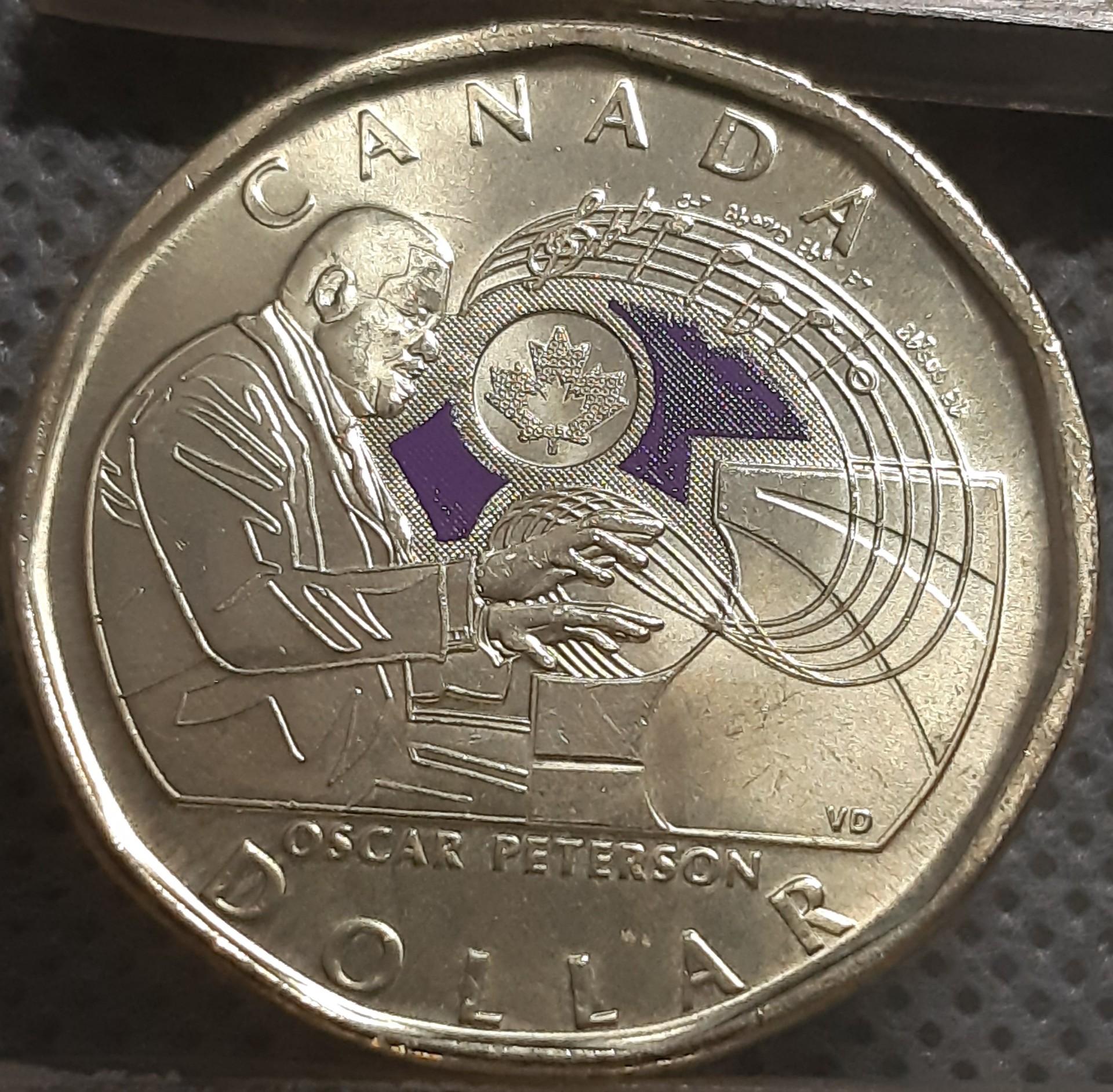 Kanada 1 Doleris 2022 Kolekcinė UC#675 (1435)